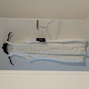 Lulus white lace dress